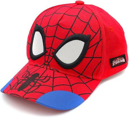 Accesorio Suministro Spider-Man 3D Boy Hat, Rojo/Azul