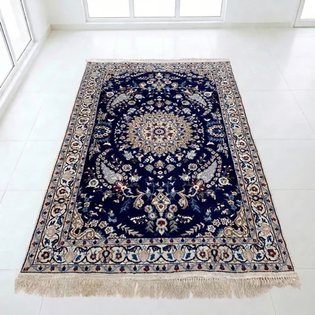 Tapis Nain d'Iran – Laine et Soie (200 × 150 cm)