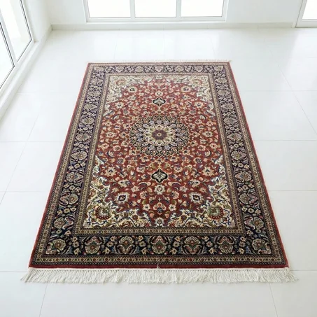Tapis Tabriz en Laine et Soie (150 × 100 cm)