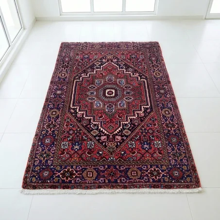 Tapis Bidjart en Laine Naturelle (135 × 82 cm)