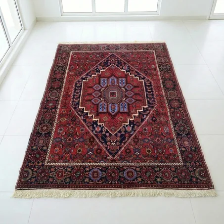 Tapis Bidjart en Laine Naturelle (160 × 105 cm)