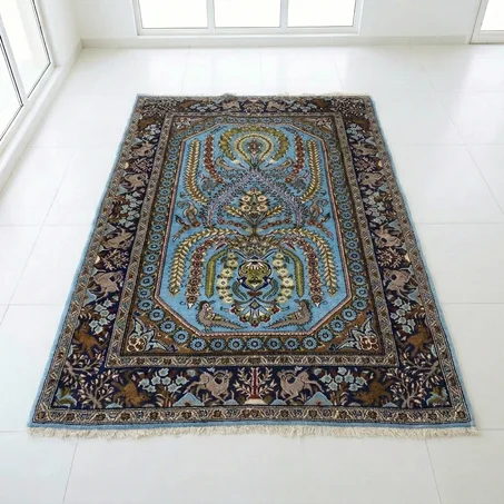 Tapis Ghom en Laine "Shahreza" (160 × 110 cm)