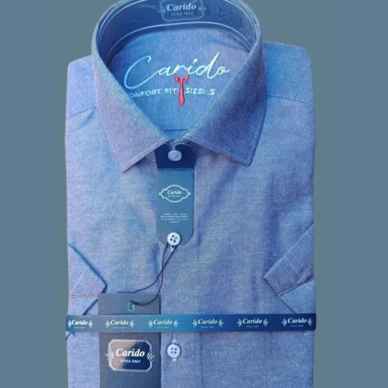 قميجة كلاسيك نص كوم بألوان مختلفة