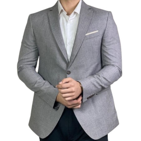 veste simple coupe fit slim