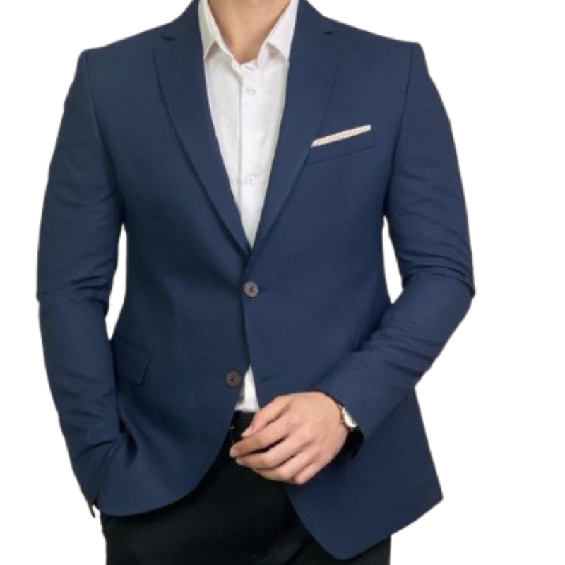 veste simple coupe fit slim