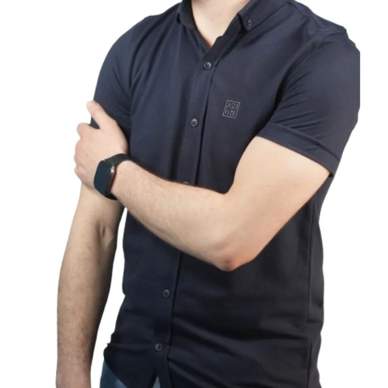 قميجة نص كوم بألوان مختلفة