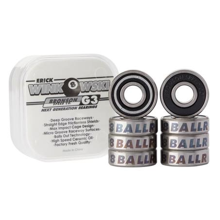 Erick Winkowski Pro G3 BOX/8 Bronson Speed Co. Skateboard Bearings