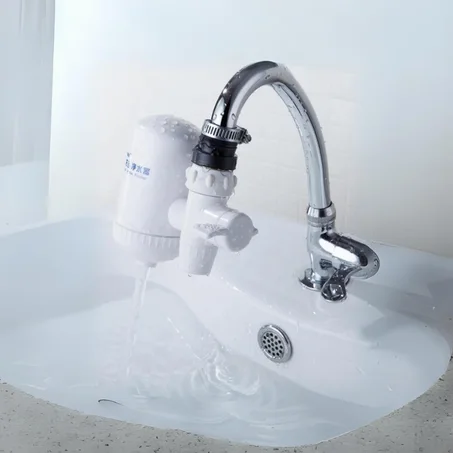 فلتر خلاط او حنفية  يصفي الشوائب و اطيان و ازالة الروائح