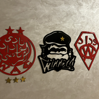 Tableaux Decoratifs widad x  winners x widad