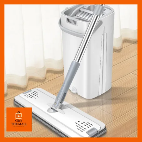 Serpillière rotative automatique avec seau