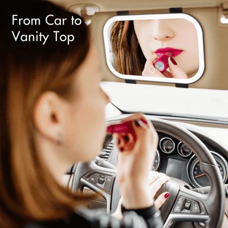 المرآة المضيئة الذكية للسيارة