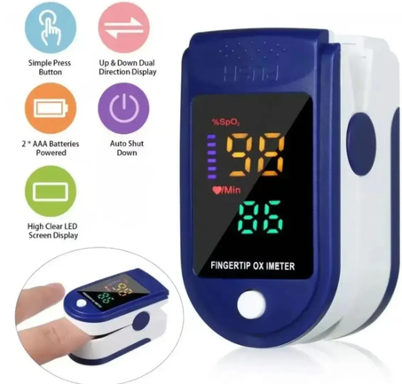 جهاز قياس الاوكسجين في الدم و النبض