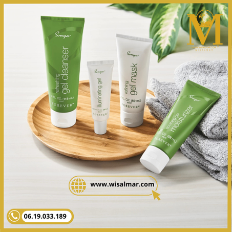 مجموعة سونيا الخضراء للعناية اليومية بالبشرة -  Daily Skincare  REF.609