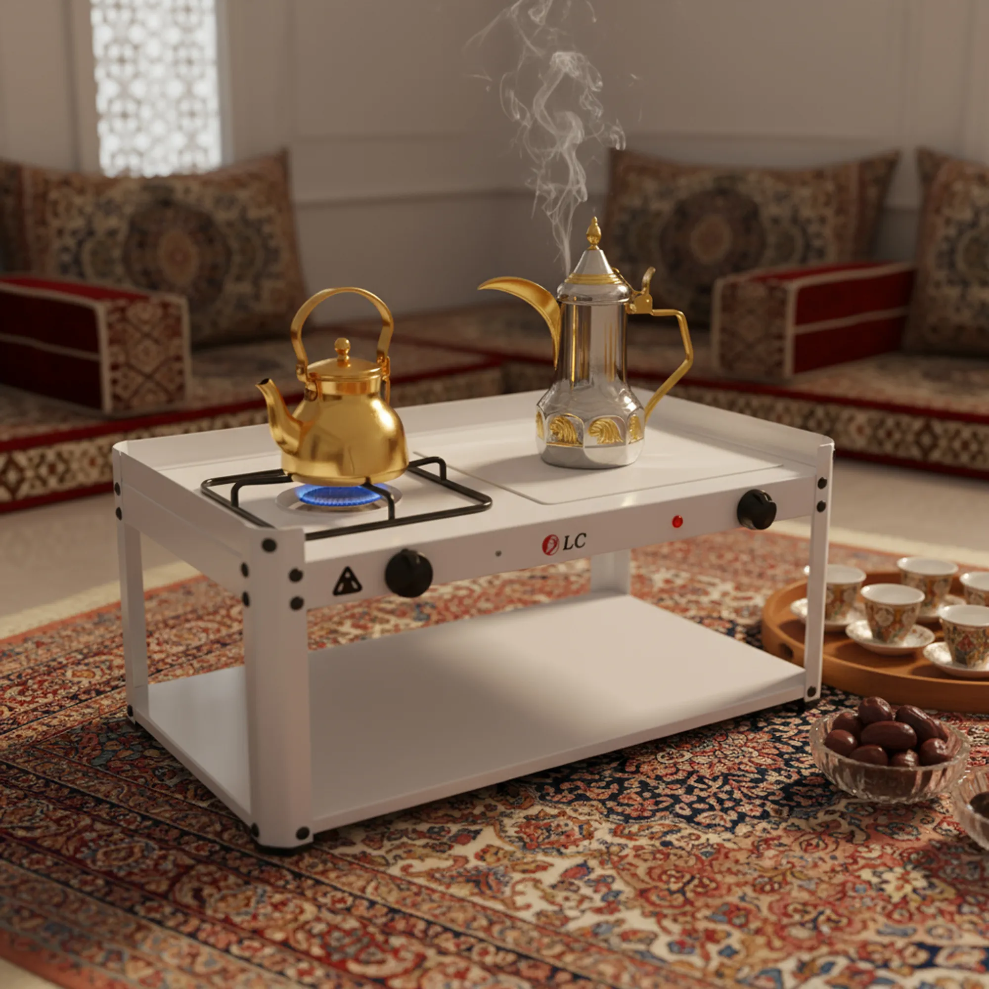 موقد كهربائي للسفر DLC بضمان عامين