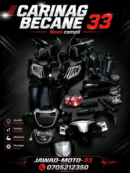 CARINAGE BECANE 33 NOVO