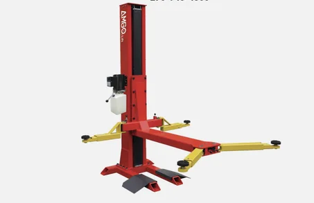 New AMGO SL-7 7,000 lb Single Post Lift