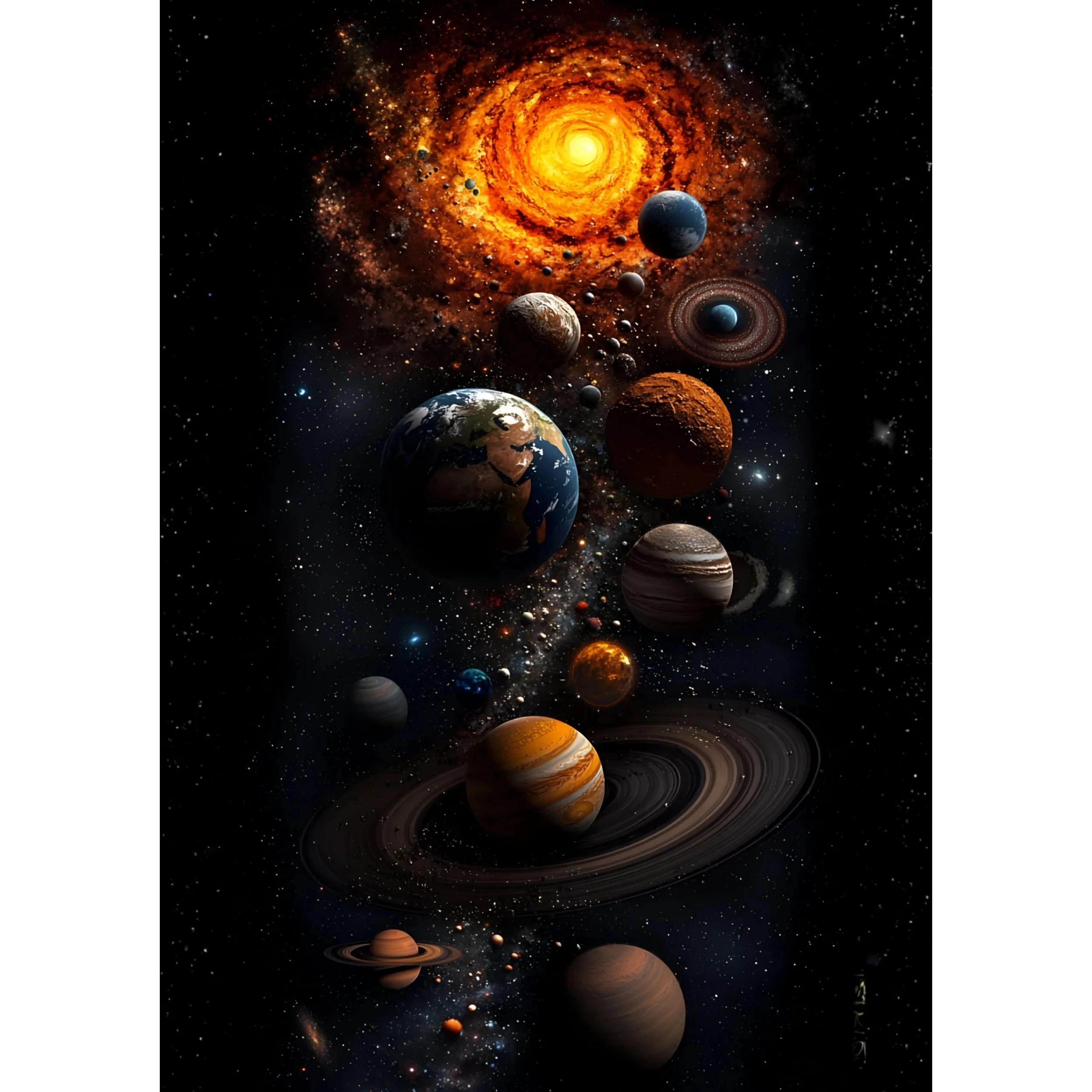 Cosmic Genesis Poster