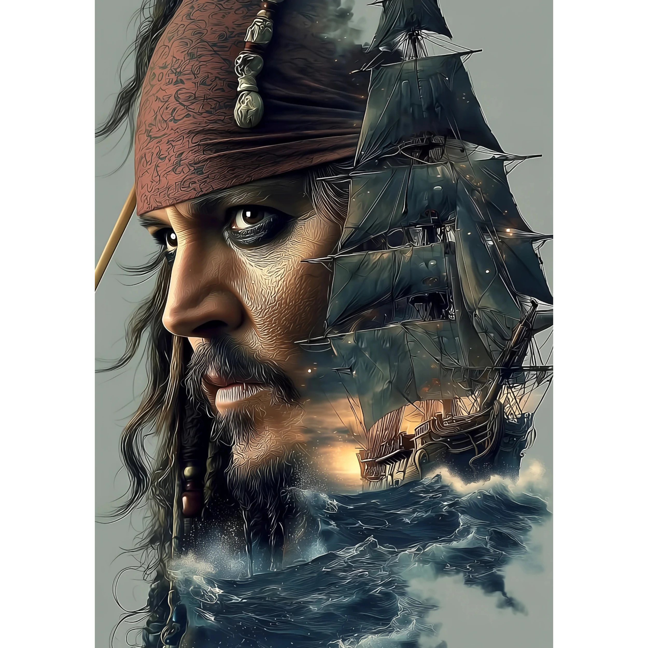 Capitain Jack Sparrow Poster