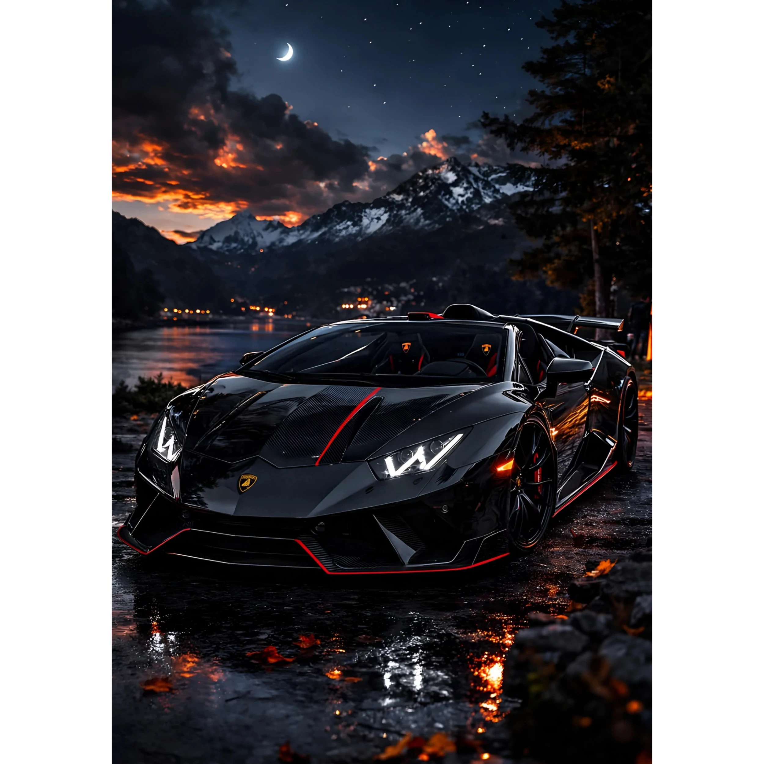 Lambo Car Poster