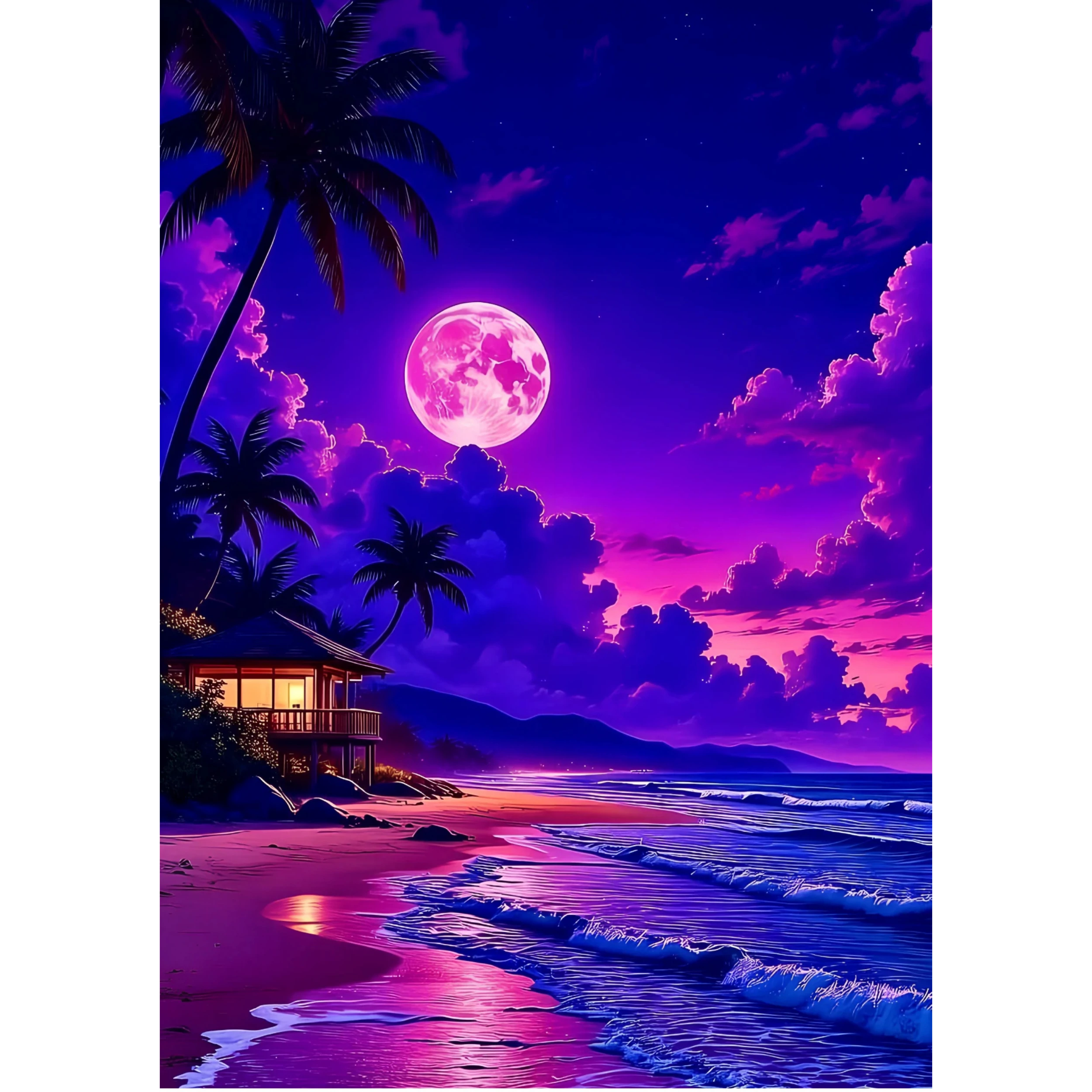 Neon Paradise Poster