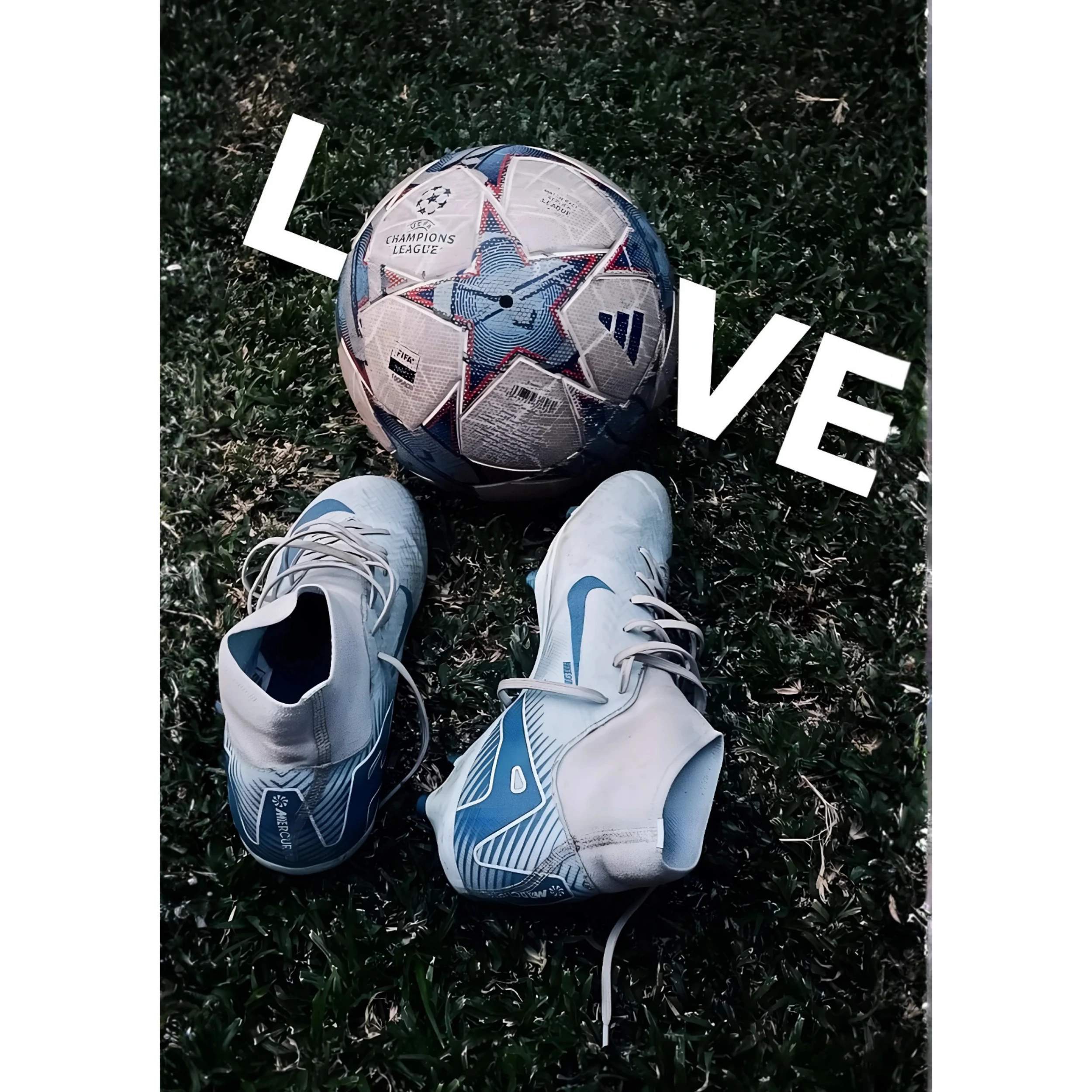 Football Love Poster