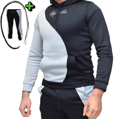 Survêtement Homme En Coton Molletonné Gratté Haute qualité