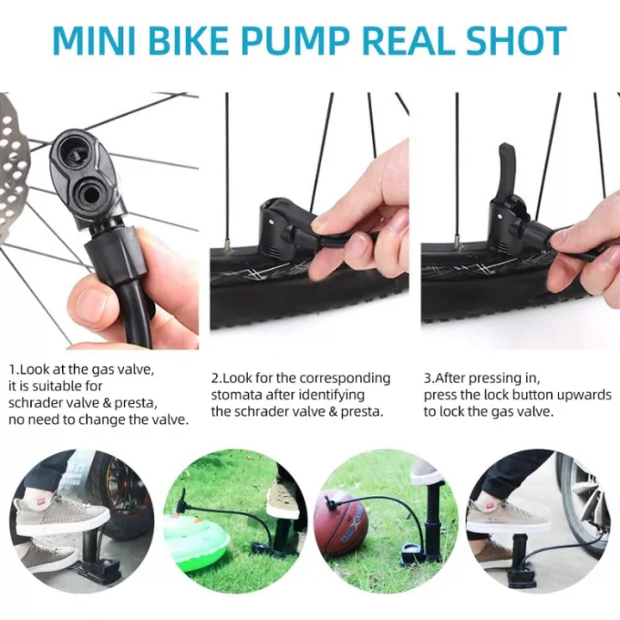 gonfleur à pompe à pied