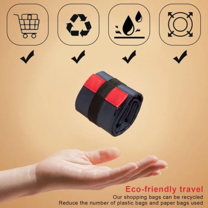 Sac de sport, nylon imperméable, pliable, sac réglable, adapté aux activités quotidiennes, aux voyages, au shopping, au camping, à la plage