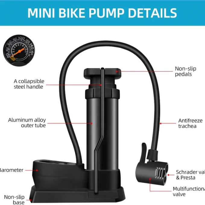 gonfleur à pompe à pied