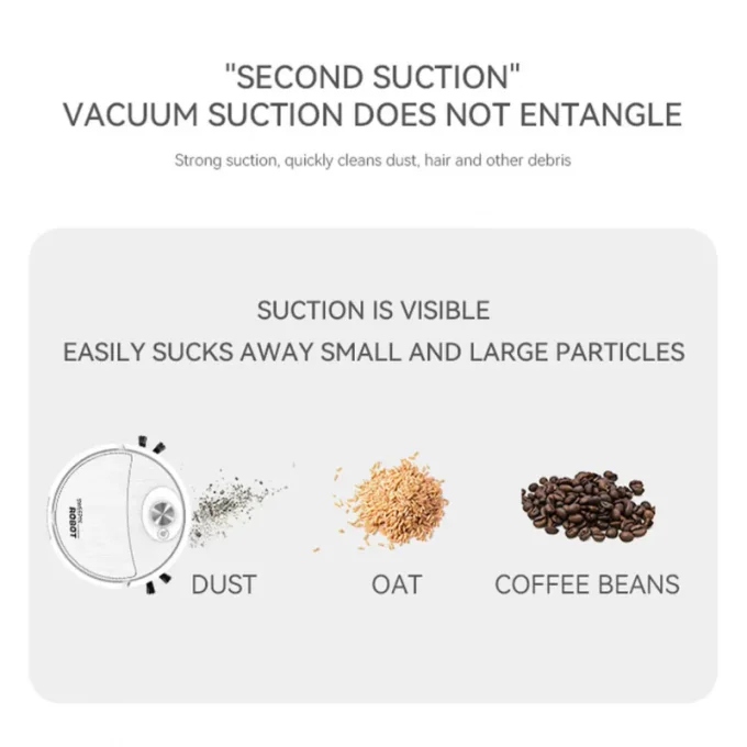 Outils de nettoyage intelligents pour la maison, nettoyeur 3 en 1, Robot de balayage Intelligent, aspirateur