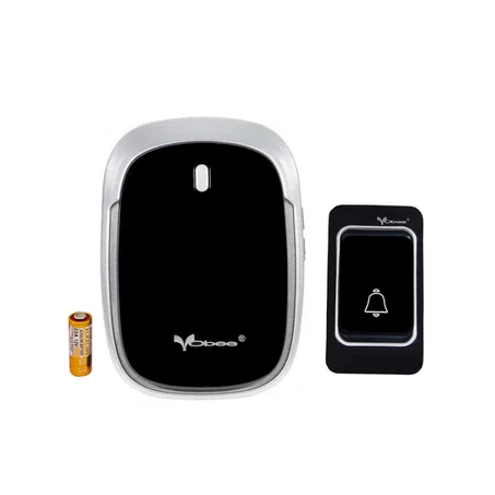 Sonnette intelligente sans fil - 32 Mélodies - Noir