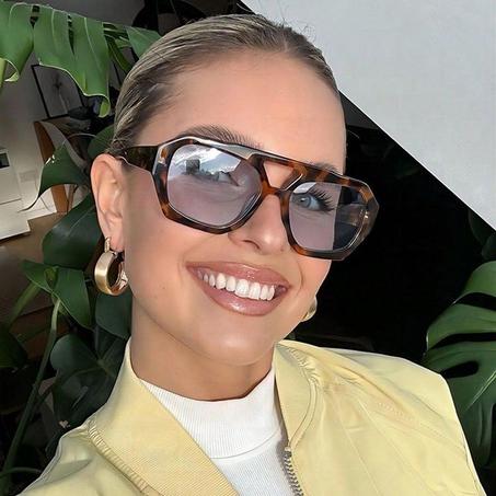 Lunettes carrées rétro aux Stylées pour femme Tendance