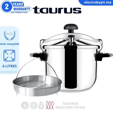 Taurus Cocotte Minute - Autocuiseur - INOX - 6 Litres