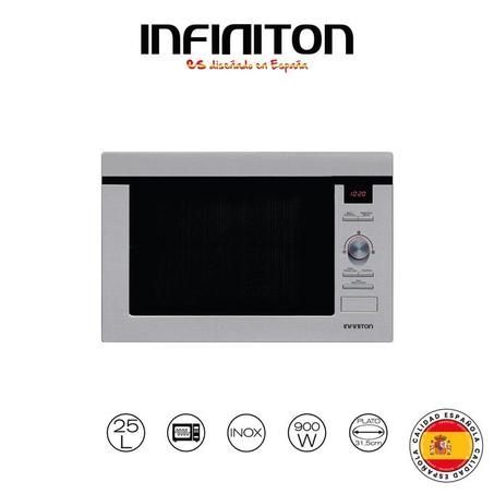 Infiniton MICRO ONDES ENCASTRABLE INOX 25LITRES