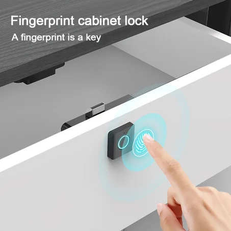 🔐 Cabinet Fingerprint Lock – قفل ذكي بالبصمة بدون مفاتيح أو رموز