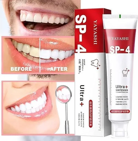 SP-4 toothpaste – for teeth whitening