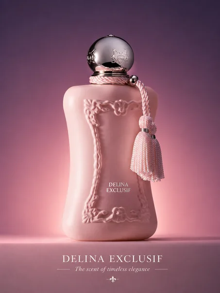 عطر Delina Exclusif الفاخر – أنوثة ناعمة وثبات يخلي حضورج ما ينوصف! 💖