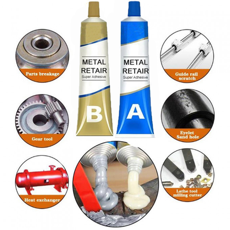 Metal Cast Iron Repair Paste Set A-B