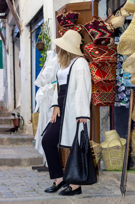 Algerian Tassili Kimono Jacket