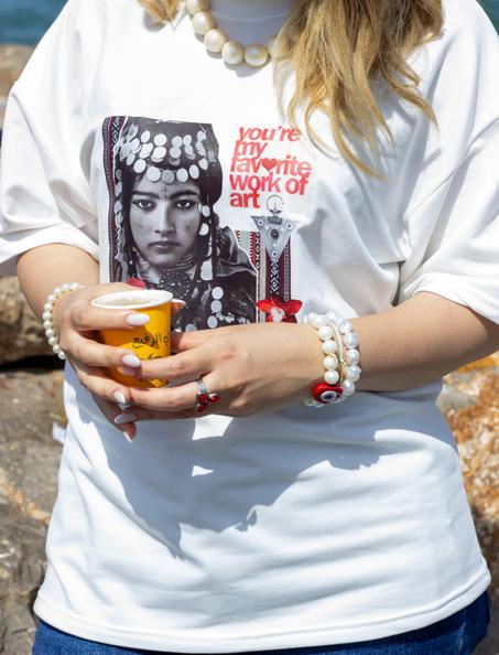 T shirt Nailia ( the algerian naili lady )