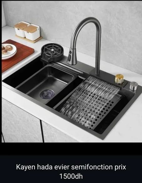 Évier de cuisine multifonction