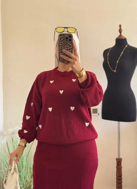 اونسبل غوب مع تريكو الاواخرررر مع الطرزة مثقونة