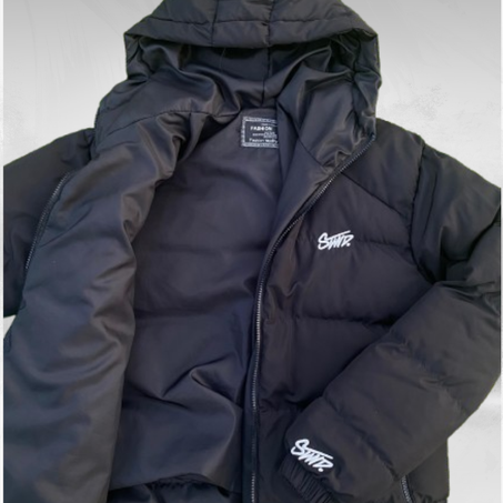 JACKET NOIRE PULL&BEAR (UNISEXE)