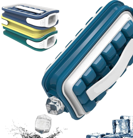 Bac à glaçons - 12 compartiments en plastique