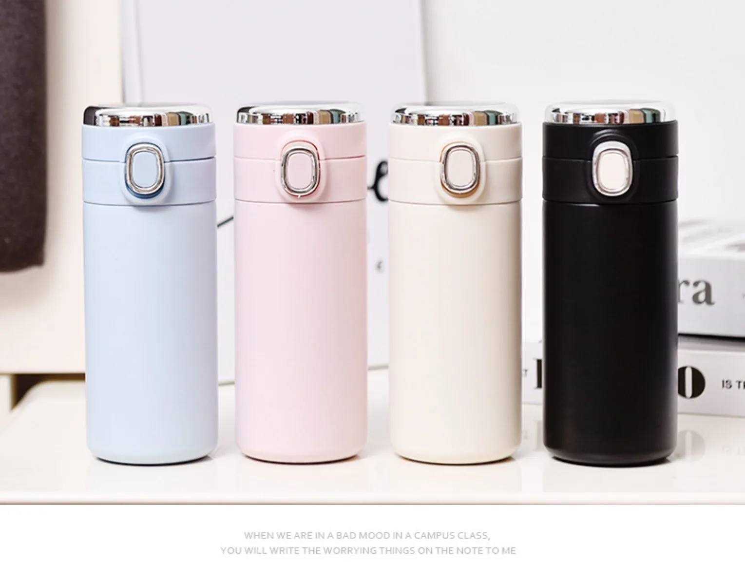 Thermos avec température LED