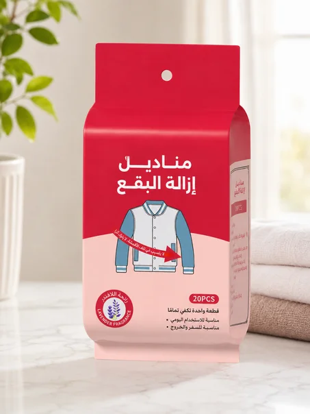 مناديل إزالة البقع الفورية