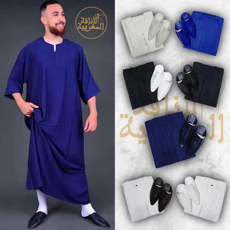 🎉 لبسة تقليدية متكاملة للعيد – أصالة وأناقة مغربية 🕌