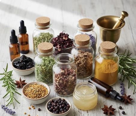 الأعشاب الطبيعيةو المكملات الطبيعية