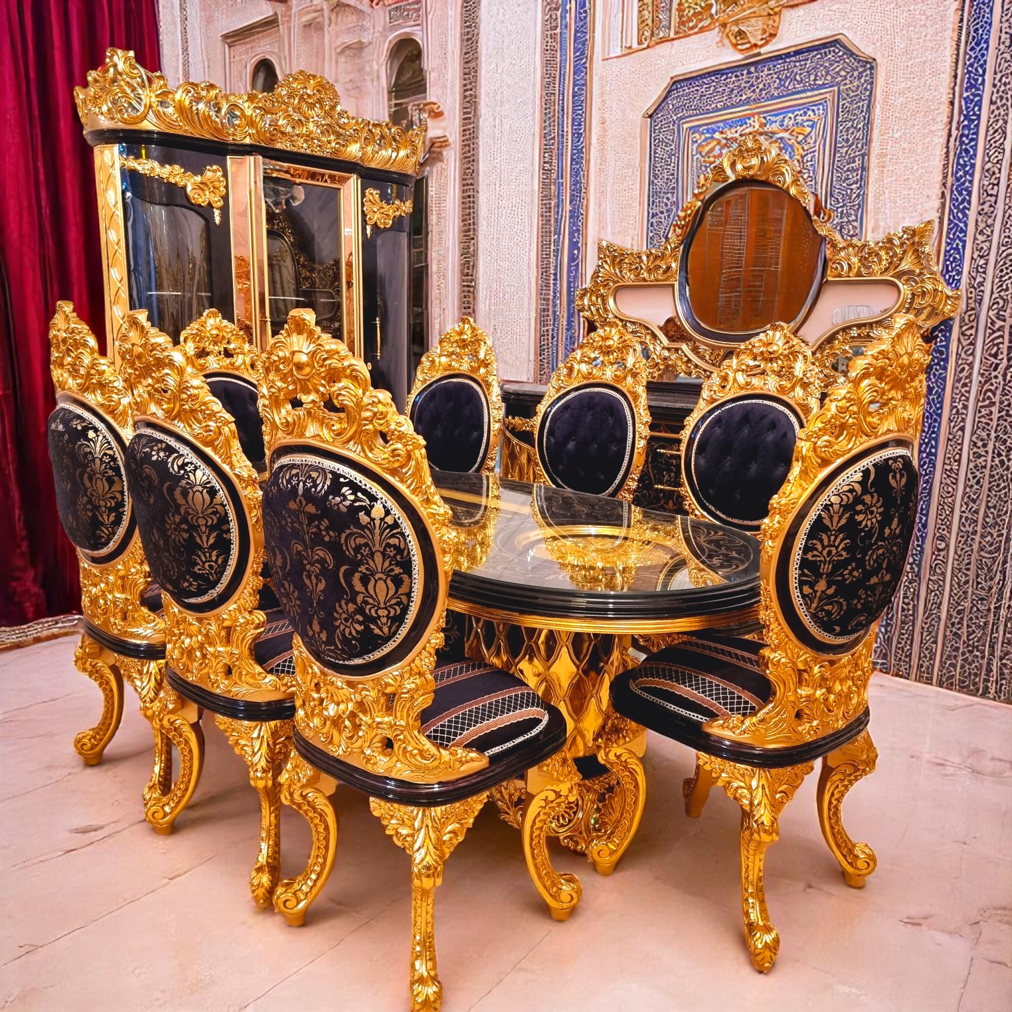 طقم سفرة طعام ملكي