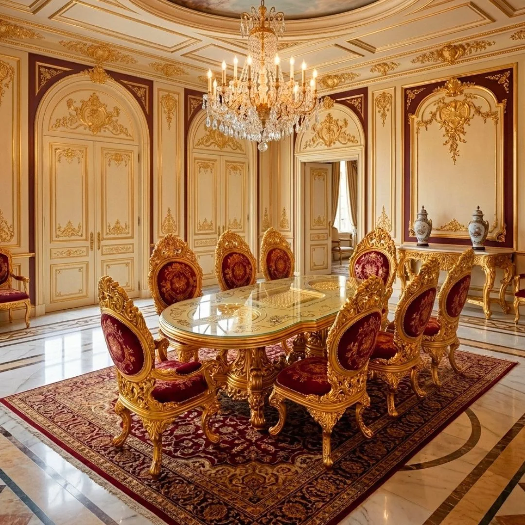 سفرة طعام 8 كرسي